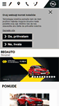 Mobile Screenshot of opel.beoauto.rs